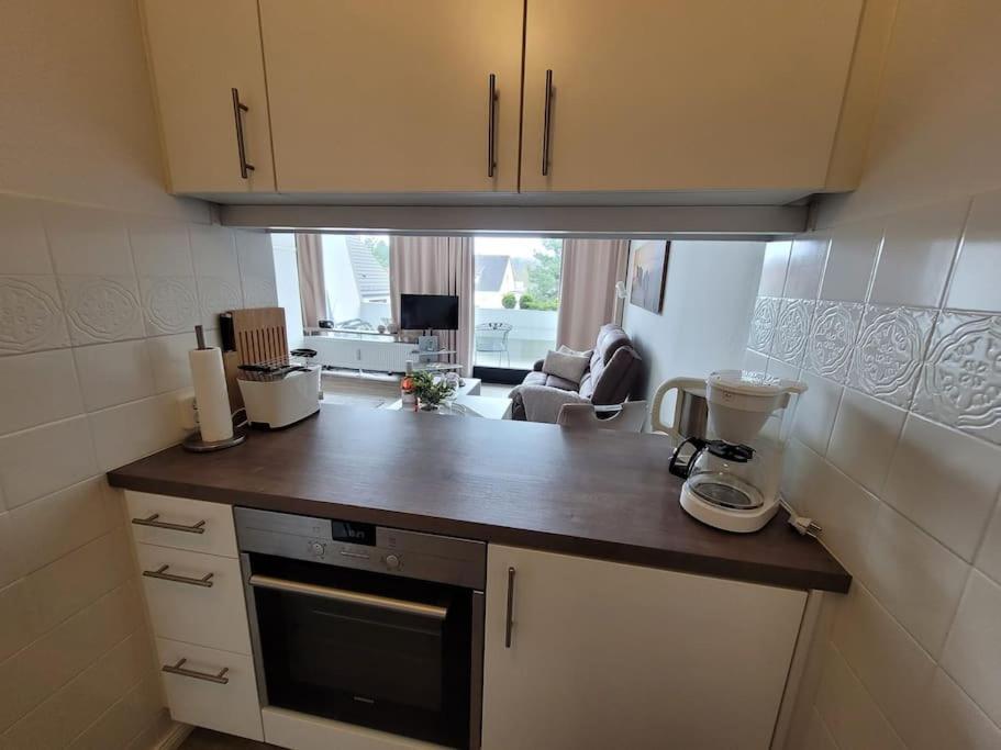 Ferienwohnung Scharbeutz, 1 Raum Fewo Mit Sonnigem Balkon, Ruhig Und Zentral Exterior foto